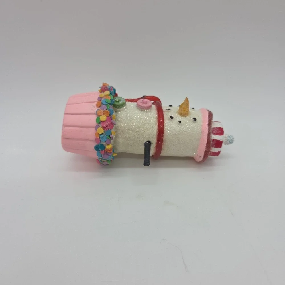 SCF S'more Snowman Ornament Cupcake Mint Candy 3.75